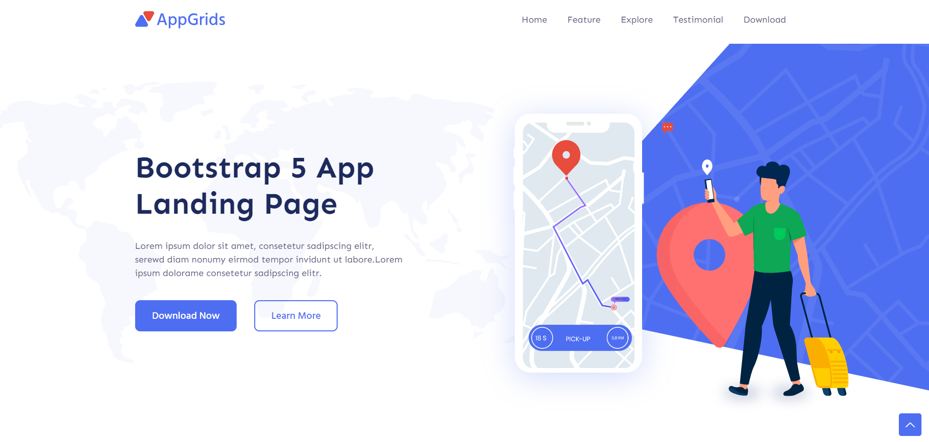AppGrids - Bootstrap 5 Landing Page