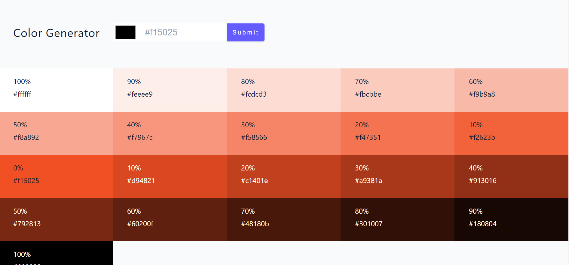 Color Generator