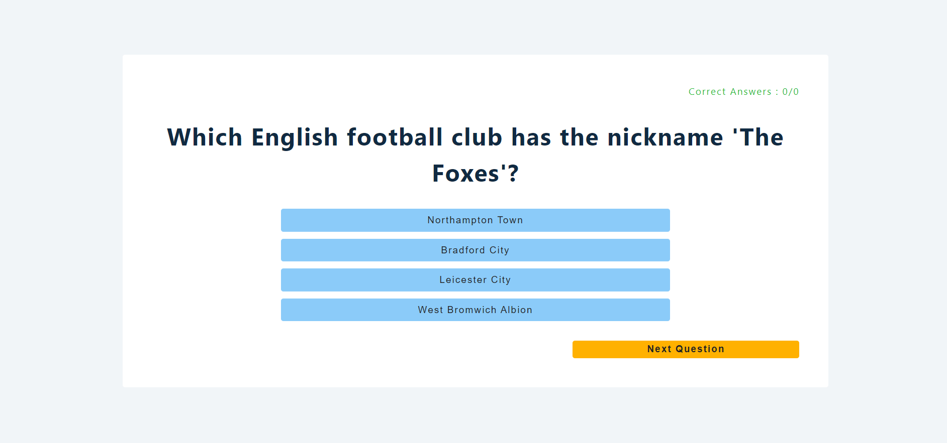 Quiz App